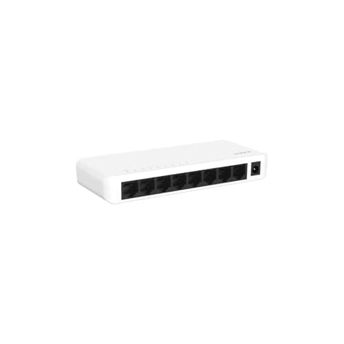 Image of STRONG SW5000PUK 5-Port Desktop/Wallmount Gigabit Ethernet Switch/Hub, Plug and Play, Plastic Case, White