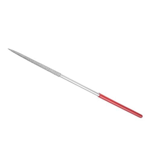 Image of CoCud Diamond Coated Needle File, | 150 Grit 3mm Shank 140mm Length|, Diamond Round Files Sharpening Tool - (Applications: for Metal Glass Stone), 1-Piece