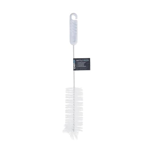 Image of Chef Aid Bottle Cleaning Brush with Nylon Bristles, this Bottle Brush is perfect for cleaning Bottles and items with hard to reach areas, BPA Free and Dishwasher Safe