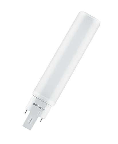 Image of OSRAM DULUX D/E 26 LED lamp for G24Q-2 Base, 10 watt, 1100 Lumen, Cool White (4000K), rotatable, Replacement for Conventional 26W Dulux lamp