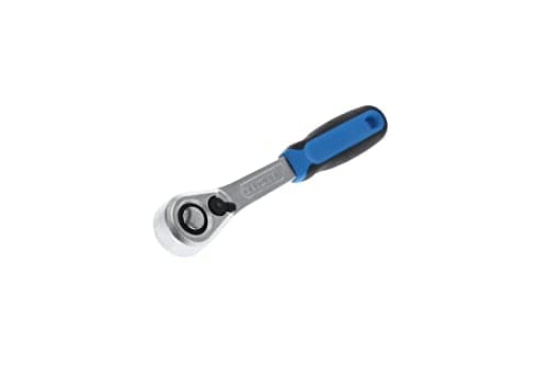 Image of GEDORE Reversible ratchet, for 1/4", 6.3 mm drive, 9° reverse angle, 127 mm length, 2C grip, 2093 U-20