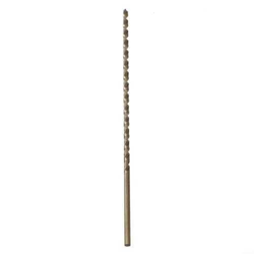 Image of Long Cobalt Drill Bit 200mm Extra Length For Drill for Stainless Steel Hard Metal Hole For HSS% Cobalt 135 Degree Split Point Deep Hole(4mm)