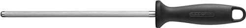 Image of ZWILLING 32576-231-0 Sharpening Steel, Synthetic Handle, Black, 23 cm