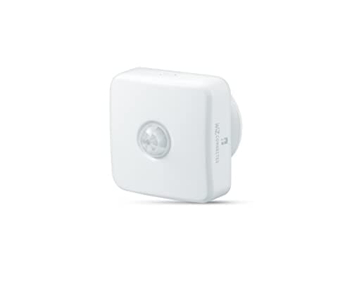 Image of 4lite Smart PIR Motion Sensor (White) Battery Operated IP20 Rated Motion Detector Compatible with WiZ with a 3m Sensor Range - 4l1/8036-4Yr Guarantee
