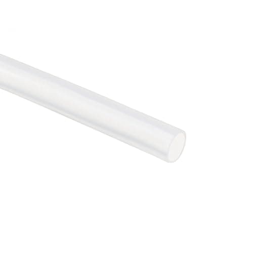 Image of TOP-VIGOR Silicone Tube 10mm ID x 12mm OD 1m / 3.28ft Length, Flexible Industrial Silicone Tubing Rubber Water Air Hose Pipe for Pneumatic Air, Hydraulic Fluid, Coolant Transfer, Translucent