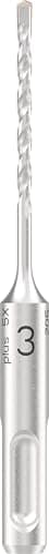 Image of Bosch 1x PRO SDS plus-5X Hammer Drill Bit (for Reinforced Concrete, Concrete, Ø 3,00 mm, Professional Accessory Rotary Hammer)