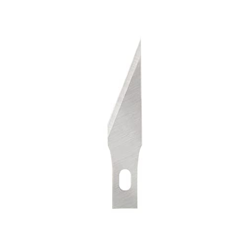 Image of Fiskars Original replacement blades for Fiskars craft knife/cutter, no. 11, 5 pieces, quality steel, silver, Precision, 1003903