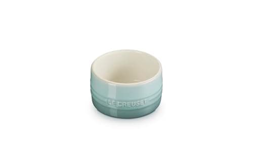 Image of Le Creuset Stoneware Ramekin with straight wall, Stackable, 200 ml, Sea Salt