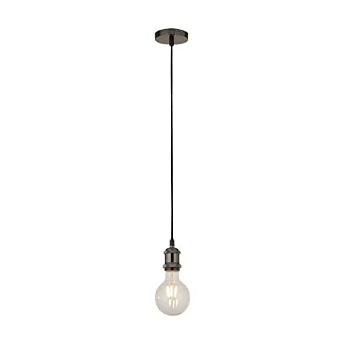Image of Searchlight 7461BC Atal Pendant Light, Black Chrome