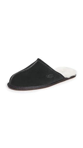 Image of UGG Men's Scuff Slipper, Black, 13 UK