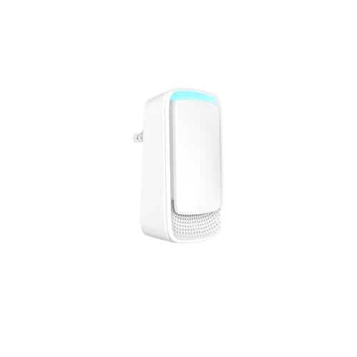 Image of Air Ionizers (1 Pack)- Plug In Negative Ion Air Purifiers - Quiet Air Freshener for Home, Bedroom, Office, Basement - Portable Air Purifier Odor, Smoke, Dust, Pet Smell - Mini Air Cleaner White