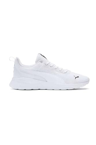 Image of Puma Unisex Adults Anzarun Lite Sneakers, Puma White-Puma White, 7.5 UK