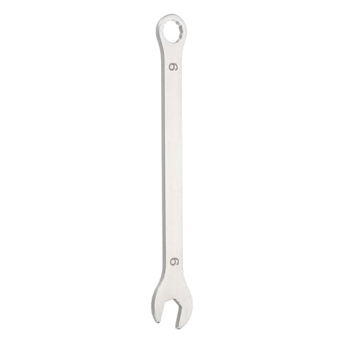 Image of sourcing map Super Thin Combination Wrench 9mm Metric 12-Point Box and Open End Stainless Steel Double Ended Spanner Tool for Automotive Pipe Furniture Machinery DIY Repair, Silver