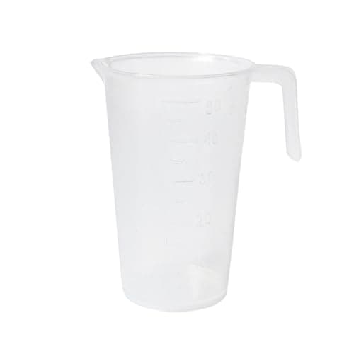 Image of Measuring Jug 50ml–5L | Graduated Tritan Plastic Liquid Measuring Jugs | Large & Small Mixing Pitchers with Easy Read Markings & Drip-Free Spout | Kitchen, Gardening & DIY Use (1, 50ML)