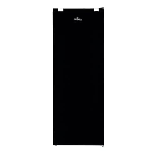 Image of Willow WTL55B 241L Freestanding Tall Larder Fridge with Mark-Proof Finish, Adjustable Thermostat, 2 Year Manufacturer’s Warranty - Black