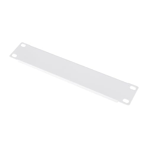 Image of GeeekPi 1U Blank Panel, Rack Mount Plate for 10inch Server Rack/Network Cabinet/DeskPi RackMate T1/T0/T2/T0 Plus/T1 Plus (White)