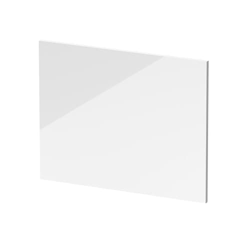 Image of Balterley Bath End Panel 700mm, MDF End Bath Panels White, Straight Bathroom Panels for Bathtub, Water Resistant Panel Covering for Bathroom Baths and Soaking Tubs (White)