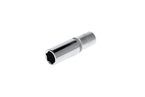 Image of GEDORE red Long socket, 1/4" 6.3 mm drive, hexagonal, 10 mm AF, Tool, R41001009, Steel