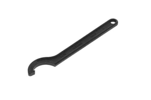 Image of GEDORE Hook spanner with lug, for Slotted nuts, AF 34-36 mm, Tip dia. 5 mm, Ratchet spanner, 40 34-36