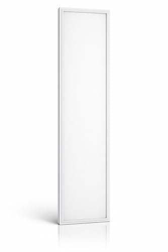 Image of LED Panel Light 1200 x 300 48W Recessed Ceiling Panel 6500K Cool White Ultra Slim 4ft LED Ceiling Light for Office Kitchen Commercial Lighting