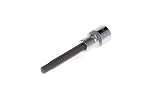Image of GEDORE red Screwdriver bit socket long hex, 7 mm AF, 1/2" 12.5 mm, Screwdriver bit socket, Tool, R62550719, Steel