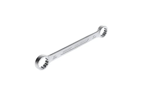 Image of GEDORE Double-ended ring spanner, AF 20+22 mm, Straight, Flat, Slender, Bi-hex, UD profile, Spanner, 4 20X22