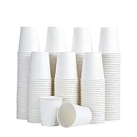 Image of 12oz Single Wall White Paper Cups – 1000-Pack, Leak-Resistant, Eco-Friendly & Recyclable, Lids Sold Separately, For Hot/Cold Drinks, Ideal for Coffee, Tea, Juice, Smoothies, Catering, Wholesale