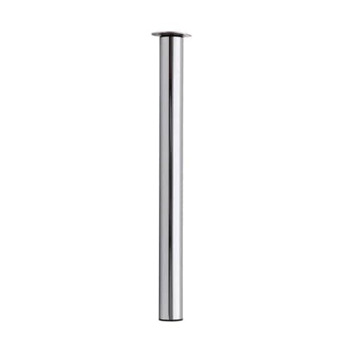 Image of Table Legs 710-1100MM Adjustable Breakfast Bar Legs Morden Style Metal Folding DIY Desk Leg Worktop Leg for Furniture Dining Table Coffee Table Bar Table Brushed Steel (Chrome Plated)