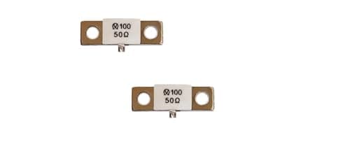 Image of 2pcs 100w 50 ohm Dummy Load 1109 Resistor DC to 6Ghz