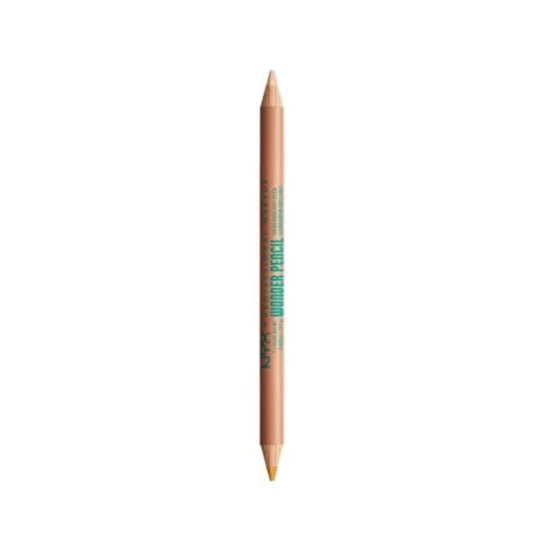 Image of NYX Professional Makeup Brow Highlighter, Dual Ended Pencil, For Lifting, Highlighting and Concealing, Wonder Pencil, Line Shimmer Under Lower Brow Arch For a Lifting Effect, Deep