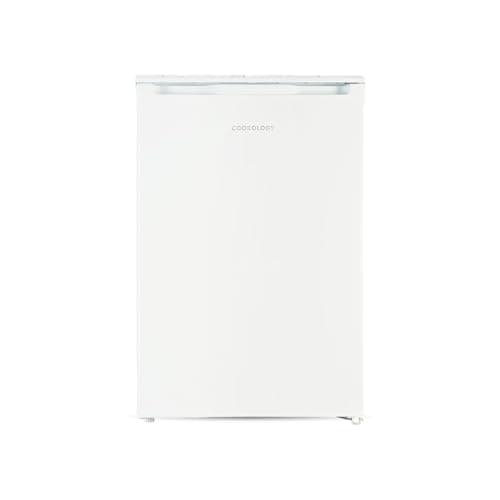 Image of Cookology UCFR130WH under counter Freestanding Fridge in White - 130 Litre Capacity - Adjustable Temperature Control & Legs - Reversible Door