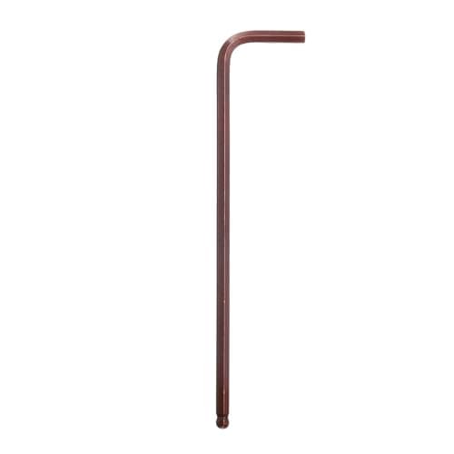 Image of sourcing map Ball End Hex Key Wrench 1/8" SAE S2 Steel Long Arm L-Shape Hexagon Wrenches Repairing Tool for Home Bike Motorcycle Repair, Red Brown