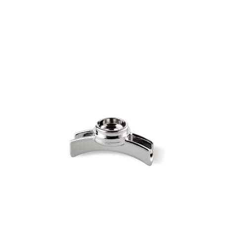 Image of Illy Stainless Steel Spout for 2 Cups, Replacement Compatible with X1 E.S.E. & Ground Coffee Machine, Art. 23796