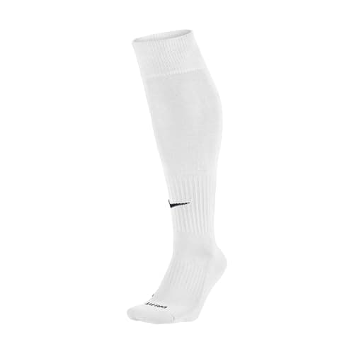 Image of Nike Knee High Classic Football Dri Fit, Unisex CLASSIC FOOTBALL DRI-FIT Socks, White/Black, L (42-46 EU)