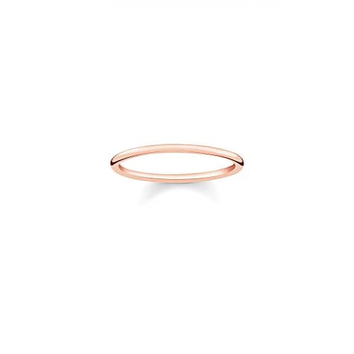 Image of Thomas Sabo Gold Plated Rose Gold Ring - Size O
