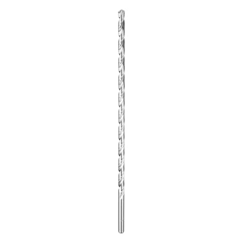 Image of sourcing map Twist Drill Bit 10mm Dia 300mm (11.81") Extra Long High-Speed Steel Spiral Jobber Drill Bits Fully Ground Drilling Tools for Wood Plastic Aluminum Thin Metal Sheet