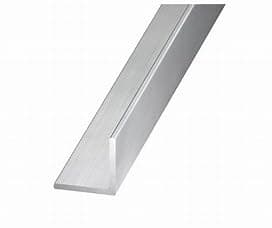 Image of Aluminium Equal Angle 25mm x 25mm x 3mm Length 1000mm (100cm) Next Working Day Delivery.