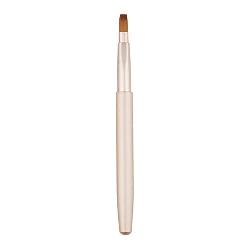 Image of Professional Lip Brush With Lid Retractable Portable Cosmetic Brush For Lipstick Gloss Applicator Wands Makeup Tools