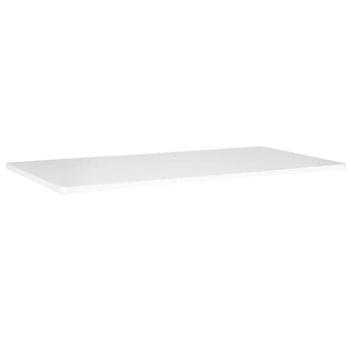 Image of Dellonda White Rectangular Desktop 1400 x 700mm, 1" Thickness - DH19