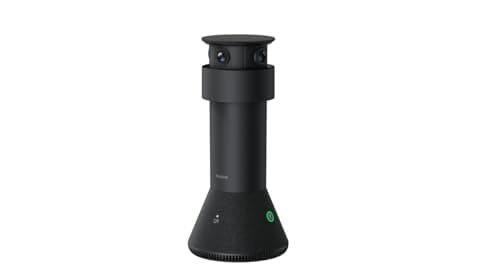 Image of Yealink MTower Center-View Companion Camera for Video Conferencing in Small and Medium Rooms – Triple 8MP Cameras, 6+1 Microphones, 6m Pickup Range, Noise Cancellation, Echo Canceller