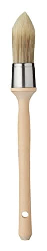 Image of ProDec 25mm Trade Professional Pointed Synthetic Sash Brush Ideal for Precise Painting of Sash Windows, Architraves and Other Curved, Moulded or Profiled Surfaces with Gloss and Satin Paints