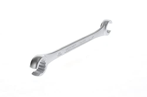Image of GEDORE Double-ended ring spanner open, AF 19+22 mm, 15° angled, Bi-hex, UD profile, Spanner, 400 19X22