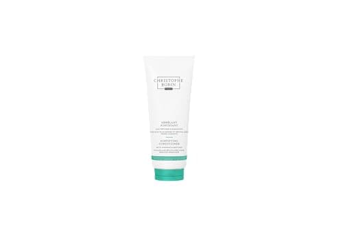 Image of Christophe Robin Fortifying Conditioner with Amaranth Peptides – Strengthens & Repairs Hair, Reduces Breakage, Nourishes & Softens for Healthy Hair