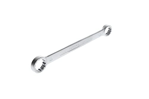Image of GEDORE Double-ended ring spanner, AF 19+24 mm, Straight, Flat, Slender, Bi-hex, UD profile, Spanner, 4 19X24