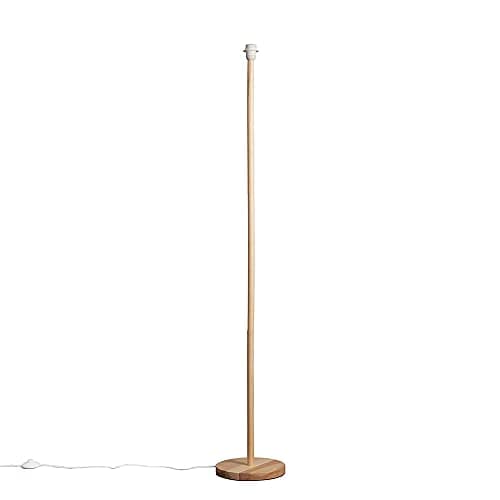 Image of MiniSun | Modern Scandi Floor Lamp Base in a Light Wooden Finish | Floor Lamps & Torchieres, Home Décor & Improvement Essential