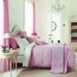 Image of Helena Springfield 100% Cotton Pink Floral Bedding Range LOTTIE (Scatter Cushion 30cm x 50cm)
