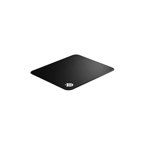 Image of SteelSeries QcK Gaming Surface - Large Stitched Edge Cloth - Extra Durable - Optimized For Gaming Sensors - Black