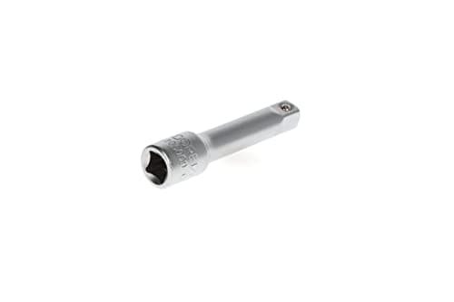 Image of GEDORE red Socket spanner extension, 1/4" 6.3 mm square drive, 50 mm long, Adapter, Tool, R45100009, Chrome-plated steel