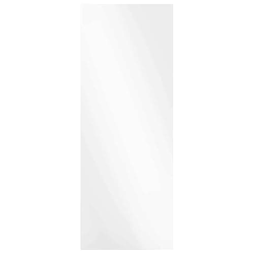 Image of vidaXL Wall Mirror 40 x 100 cm Tempered Glass, Modern Wall Mirror, Elegant Reflective Decor Piece, Minimalist Bathroom, Stylish Indoor for Home Enhancing