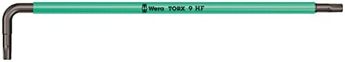 Image of Wera 05024472001 967 SXL Torx Holding Function Laser Long L-Key, Turquoise, TX 9 x 101 mm